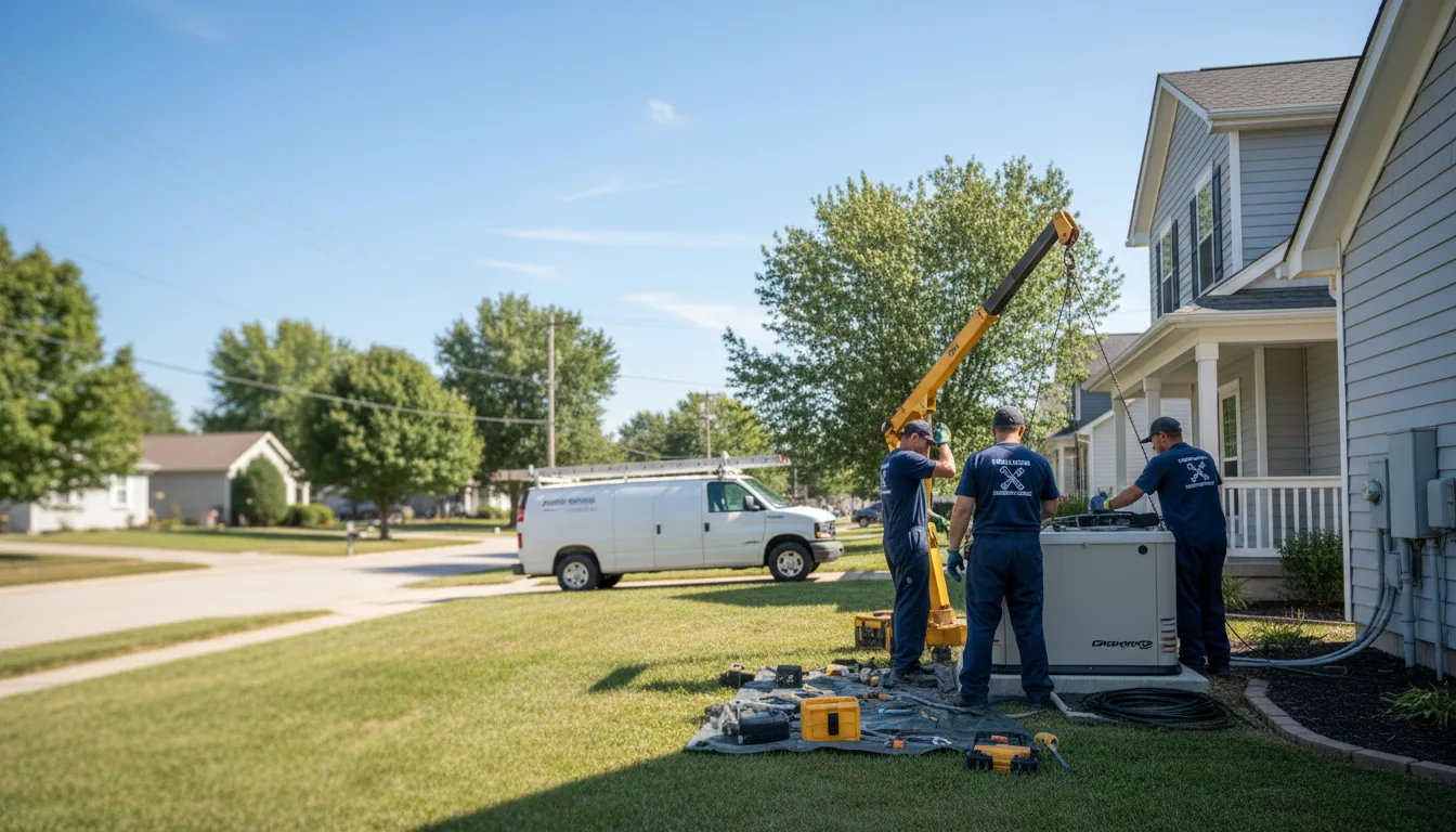 Generator Installation in Harper, KS near me